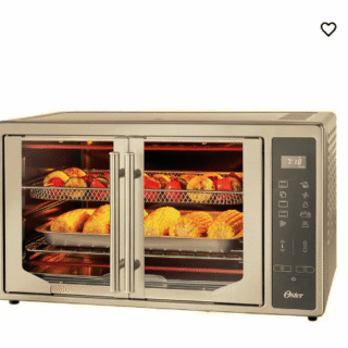 Horno digital con freidora de aire 42L y puertas francesas TSSTTVFDDAFNS