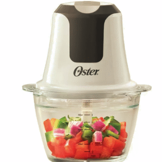 Mini picadora Oster® 3 tazas con tazón de vidrio FPSTFP3340