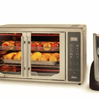 Kit Horno digital con freidora de aire 42L y puertas francesas TSSTTVFDDAFNS y Descorchador eléctrico Oster® 4207