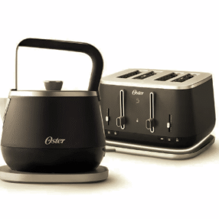 Kit Hervidor eléctrico premium con capacidad de 1.5L BVSTKT4510B y Tostadora premium para 4 rebanadas TSSTTA4540B