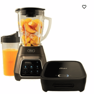 Kit Sandwichera Oster® compacta con platos hondos CKSTSM400 y Licuadora Oster® programas automáticos con tecnología reversible, BLSTPYG1312XBG