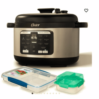 Kit Multi-olla rápida ovalada de 5.7L CKSTPCECOV57 , Sistema® To Go™ hermético apilable LunchStack™ 1.24 L y Sistema® To Go™ hermético 820ml