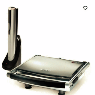 Kit Plancha panini Oster® de superficie plana CKSTSM3884 y Descorchador eléctrico Oster® 4207